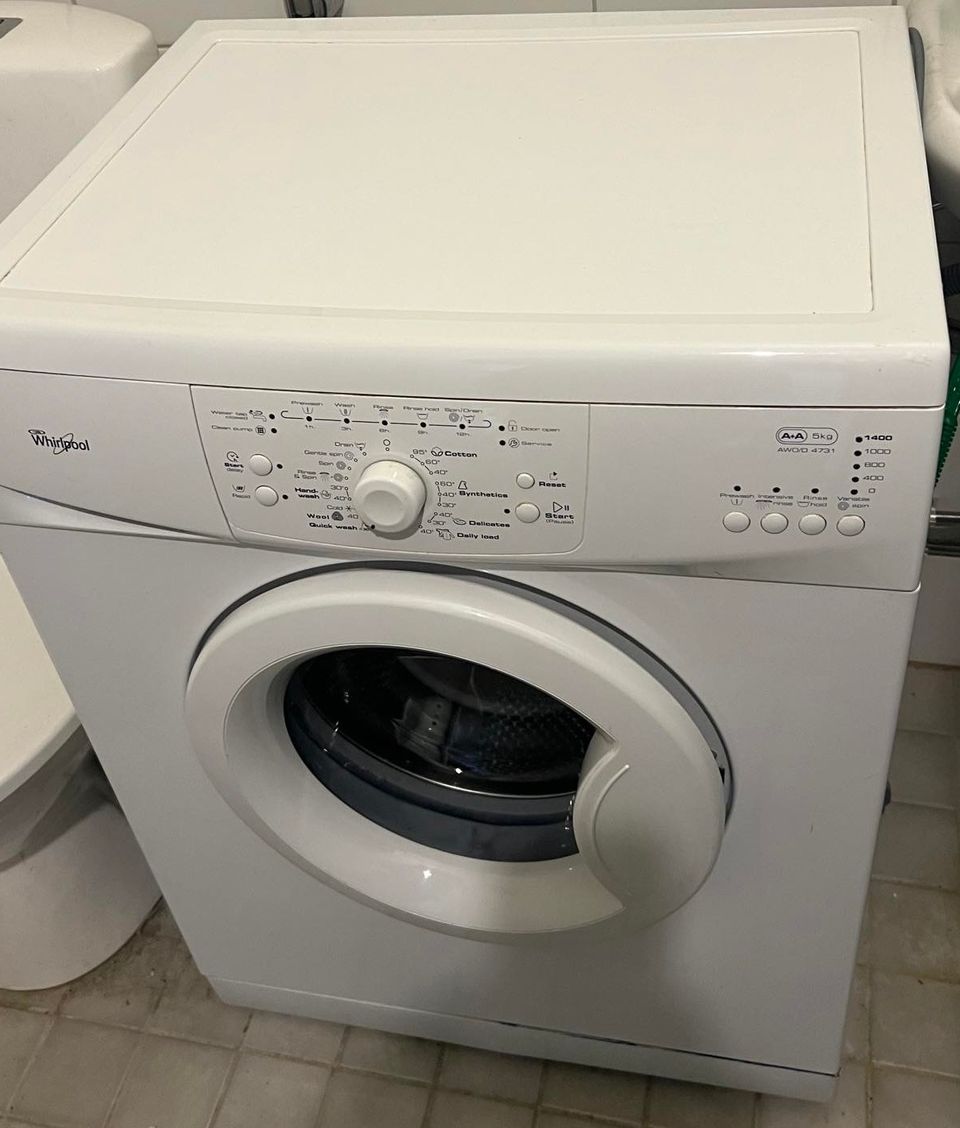 Whirlpool pesukone 5kg