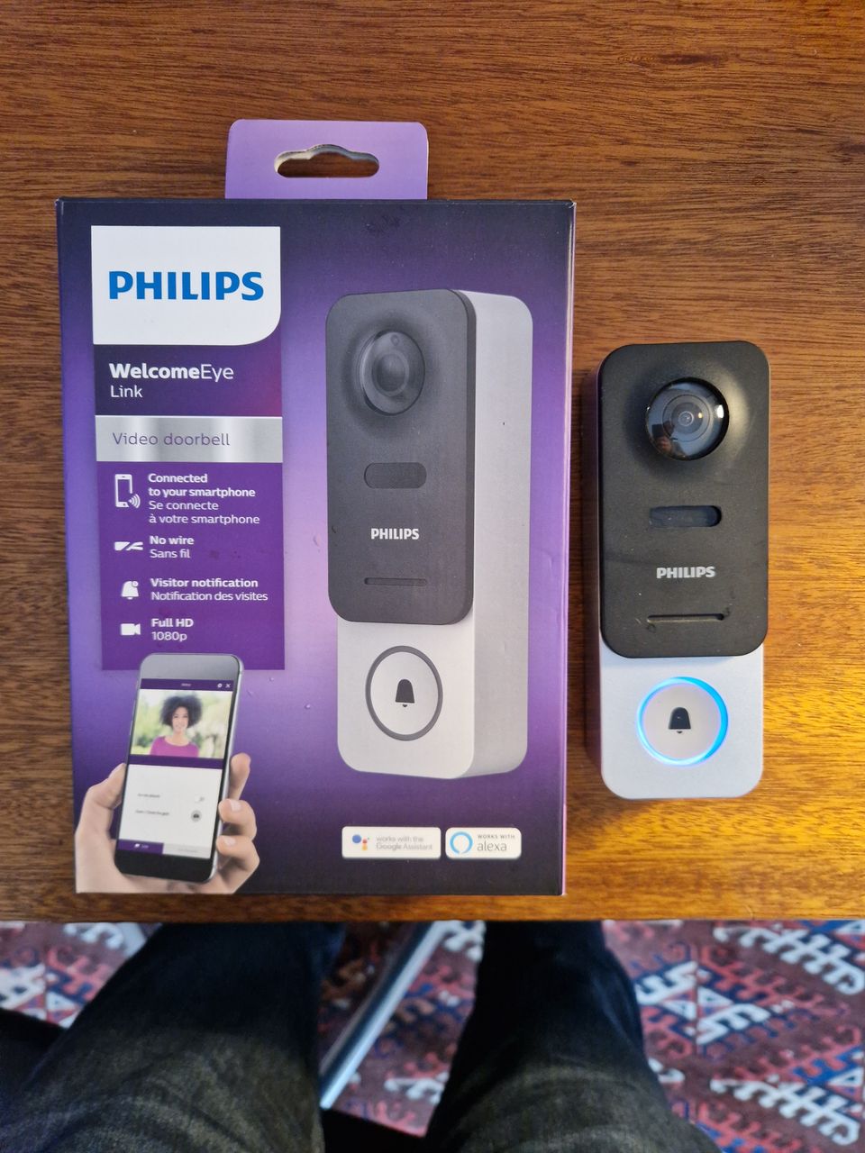 Philips WelcomeEye Link, Langaton video-ovikello