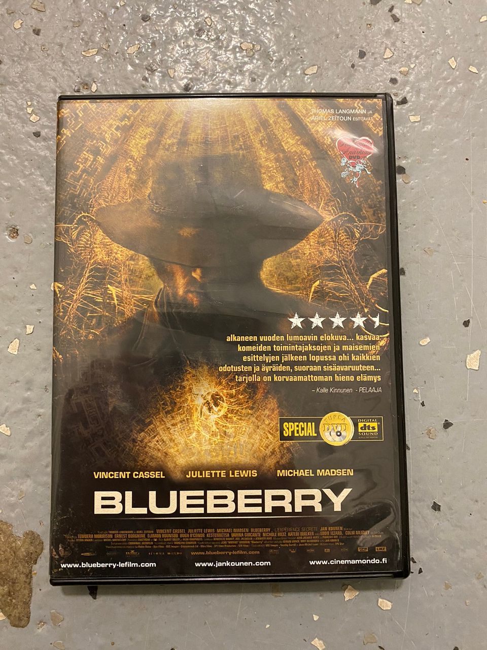 Blueberry dvd