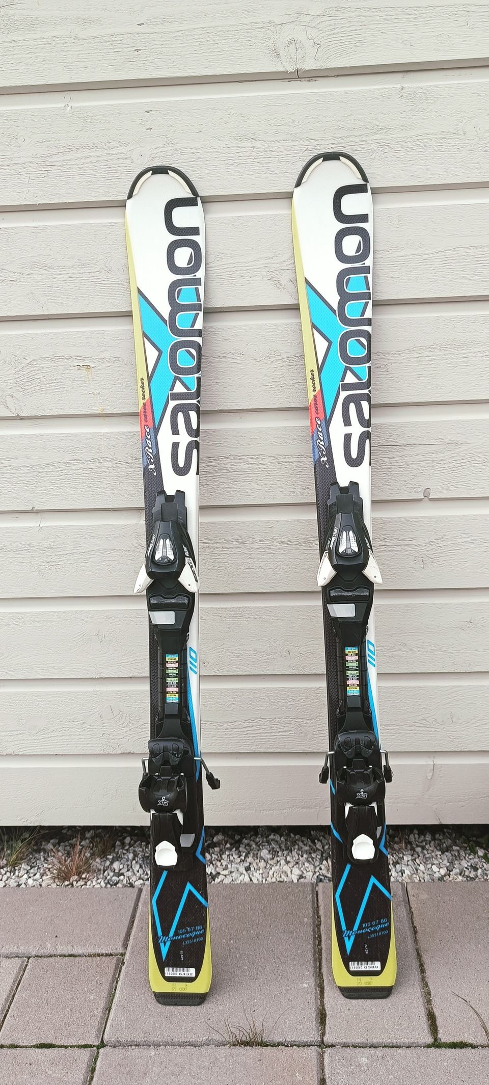 Laskettelusukset 110 Salomon x race carve rocker