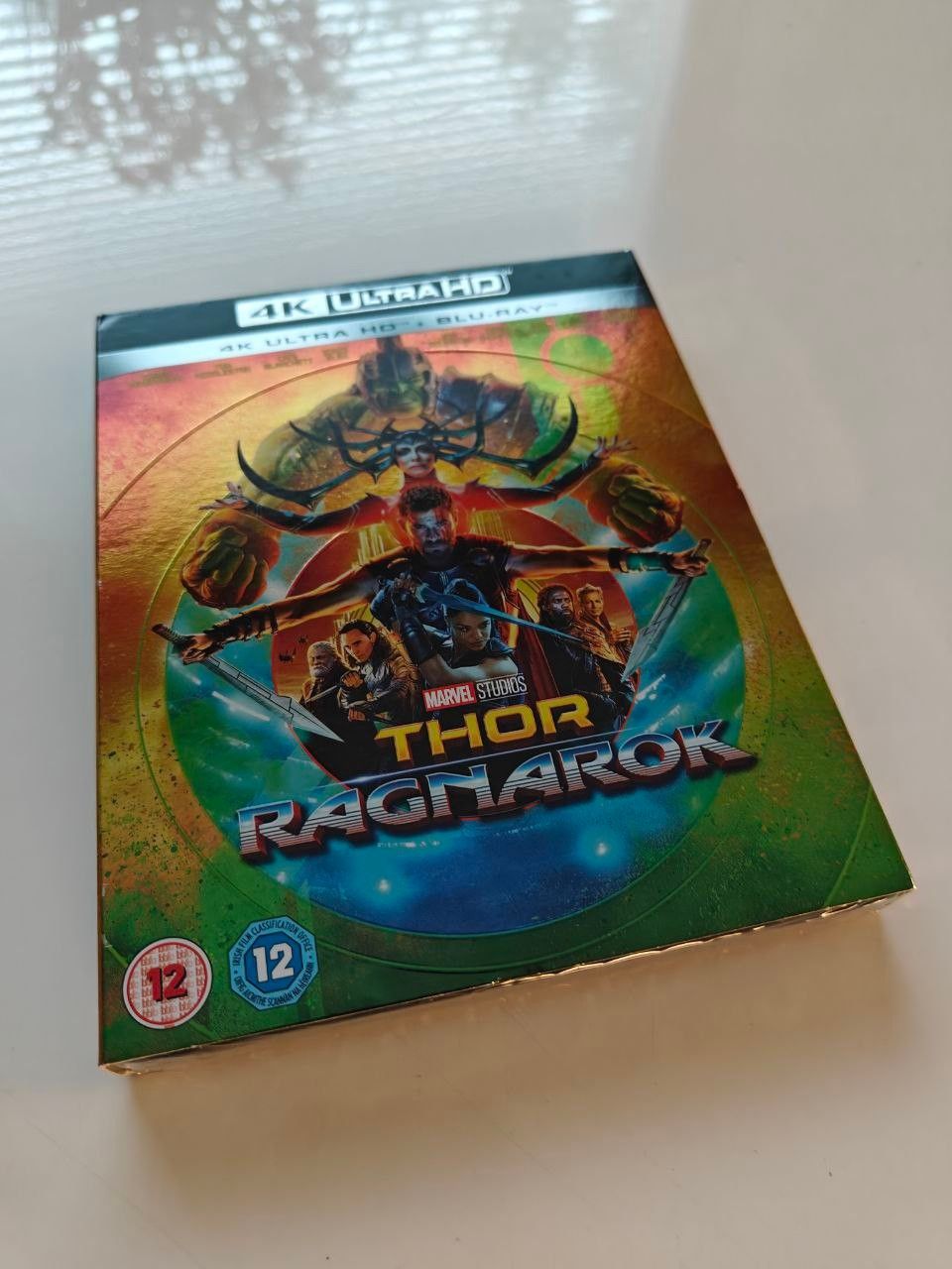 Thor Ragnarok 4K UHD + Blu-ray (uusi, muoveissa)