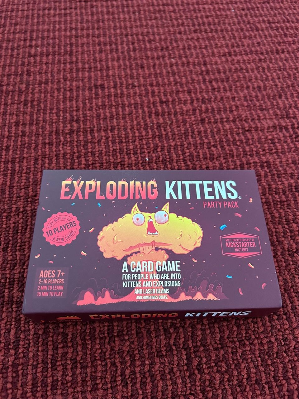 Exploding Kittens korttipeli, Party Pack Edition