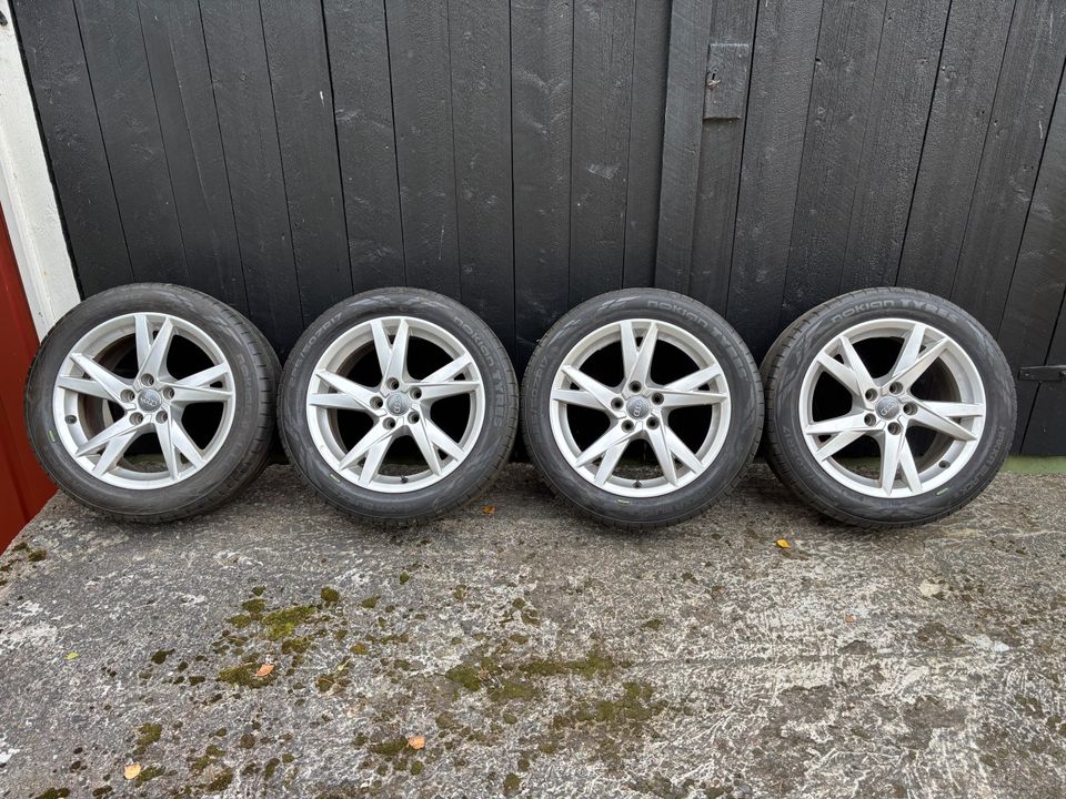 Kesärenkaat ja vanteet 225/50R17 5x112