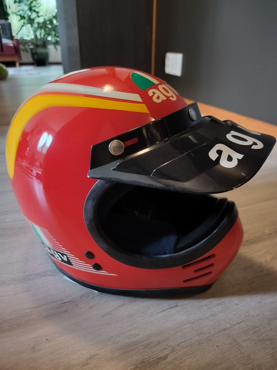 Nos vintage AGV x200 enduro motocross kypärä