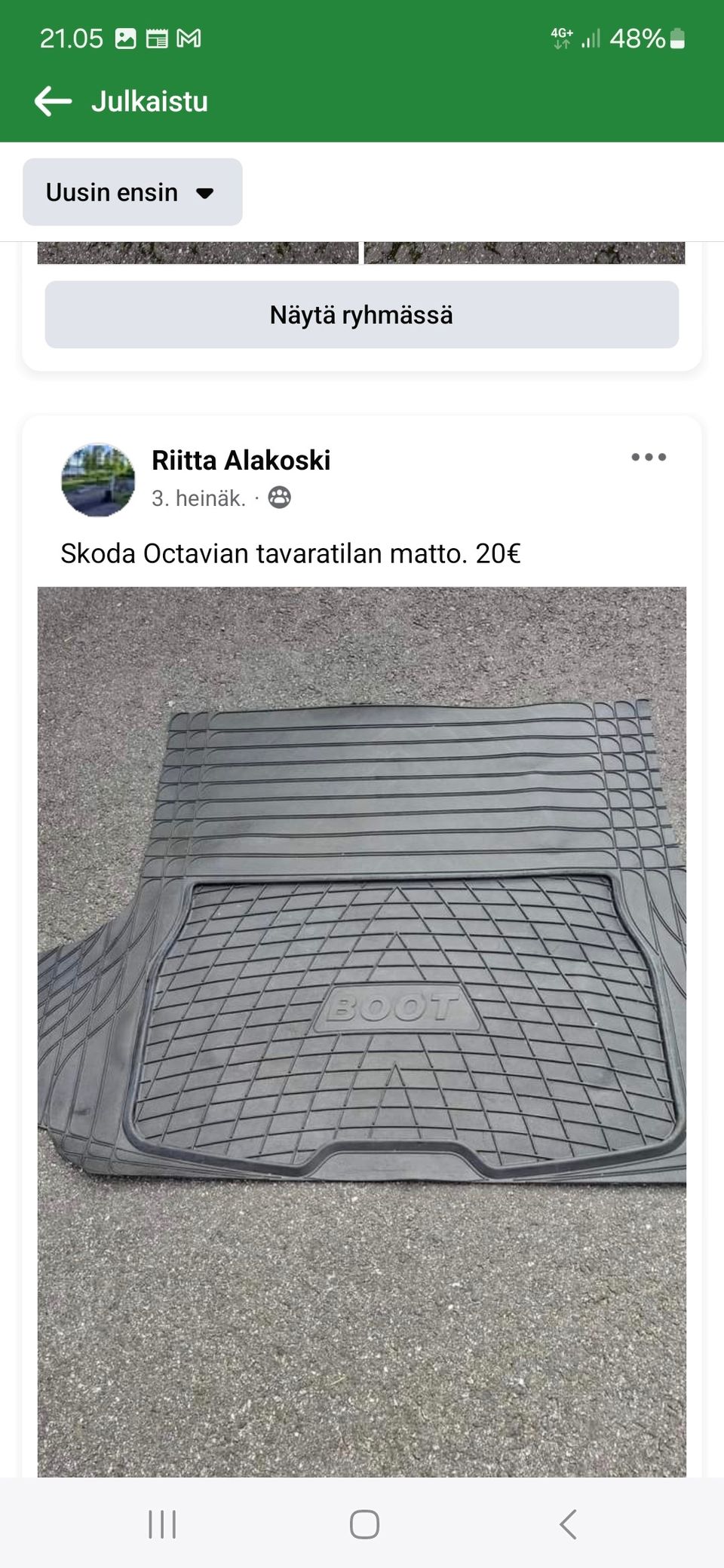 Ilmoituksen kuva