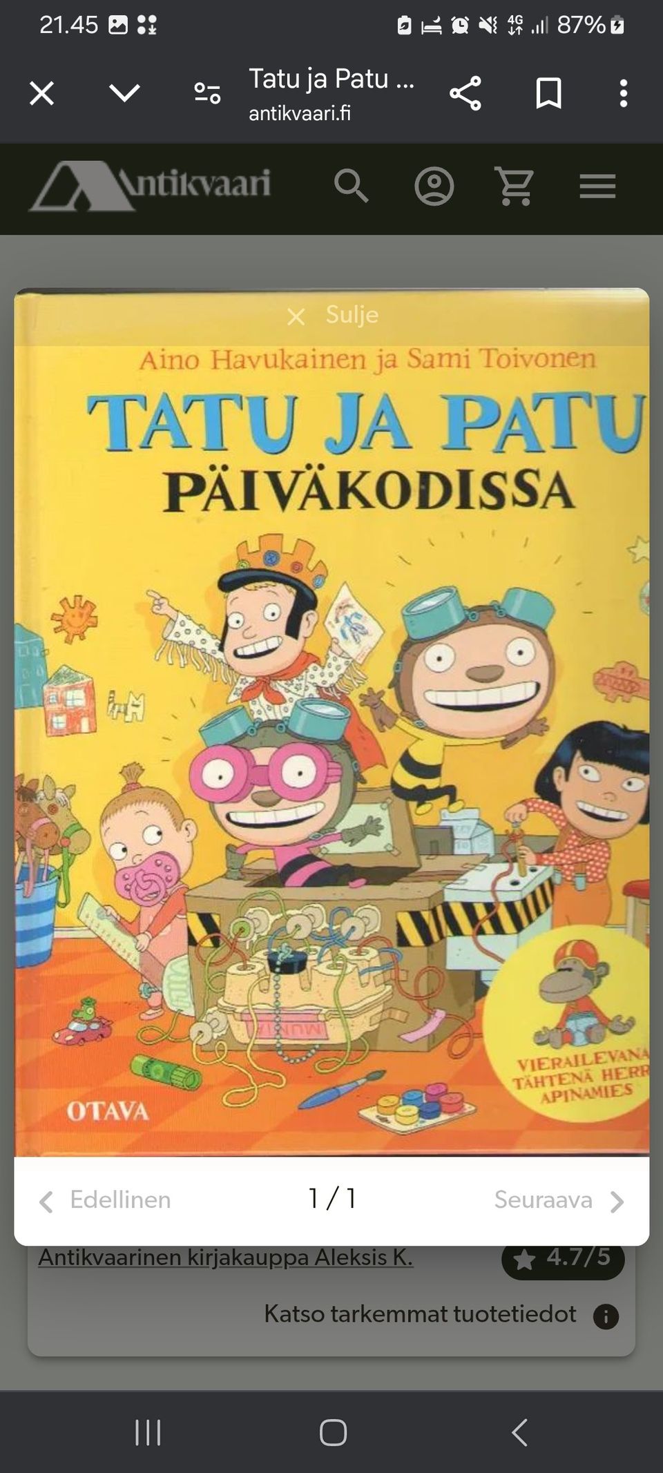 Ilmoituksen kuva