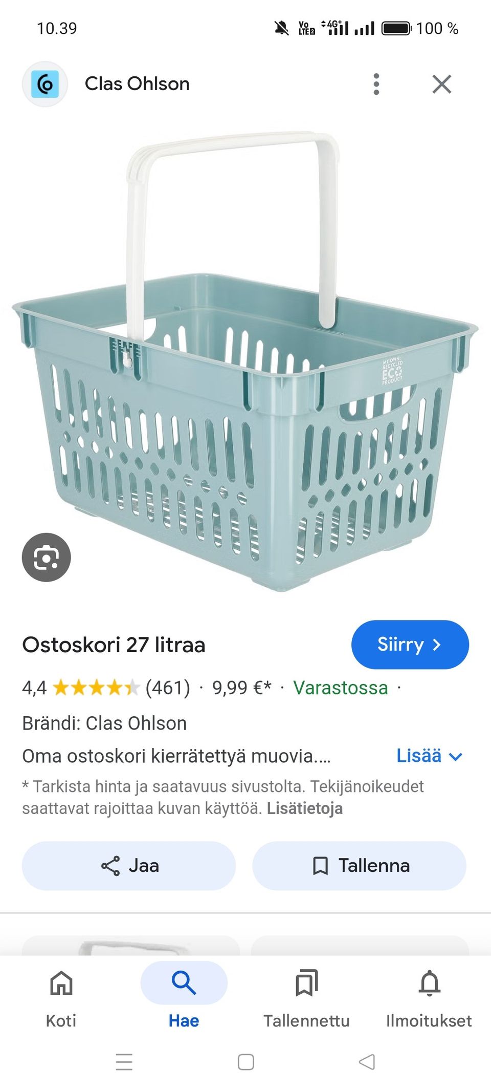 Ilmoituksen kuva