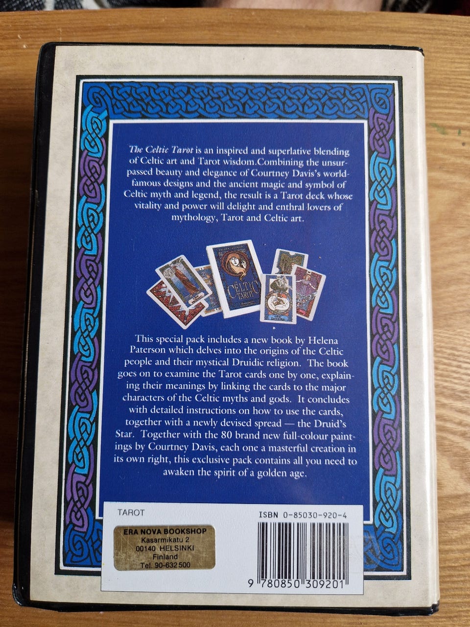 The Celtic Tarot Vintage 1990 .Courtney Davis & Helena