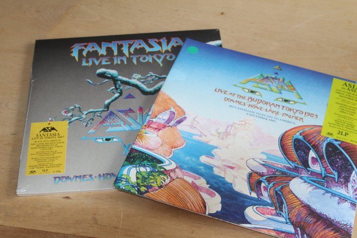 Asia - Fantasia Live In Tokyo 2007 3LP + Tokyo 1983 2LP - LP