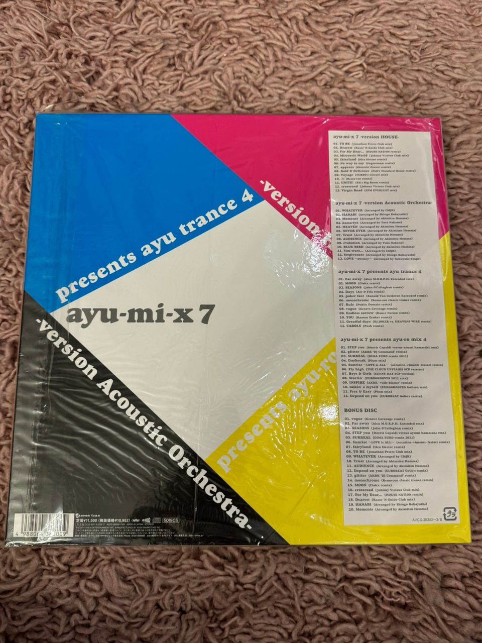 浜崎あゆみ　ayu-mi-x 7-LIMITED COMPLETE BOX AYUMI HAMASAKI - Ayu-Mi-X 7: Complete Box - Amazon.com Music