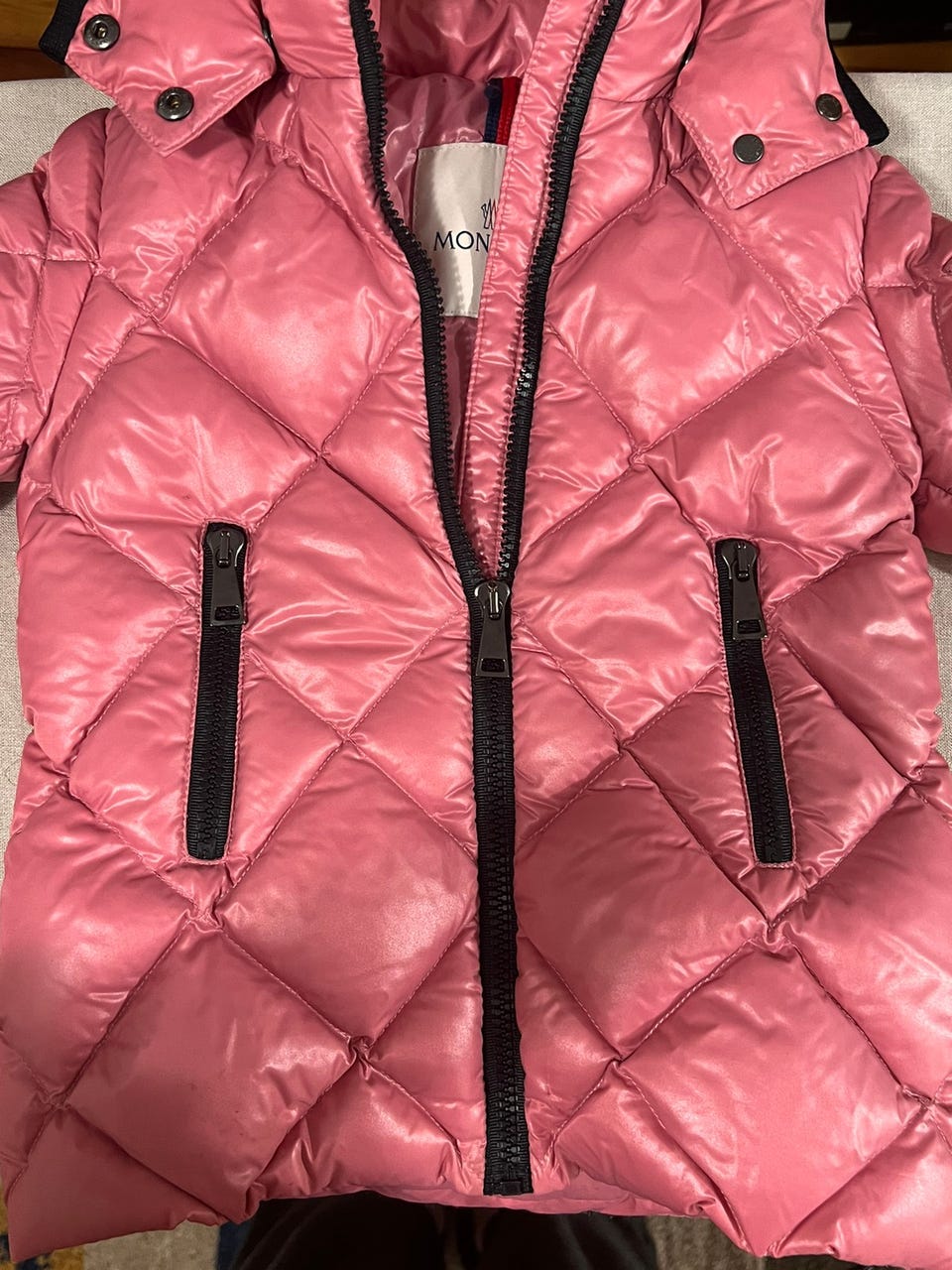 Moncler pink jacket size 112 cm (5 y.o) Tori