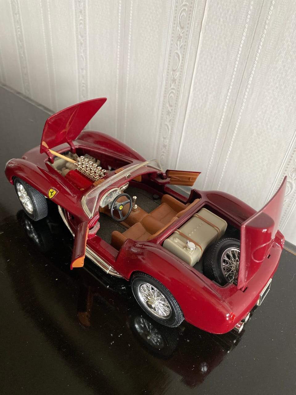 ミニカー 1/18 FERRARI 1958 250 TESTA ROSSA KK-Scale 1:18 Ferrari Testarossa Monospecchio Anno di