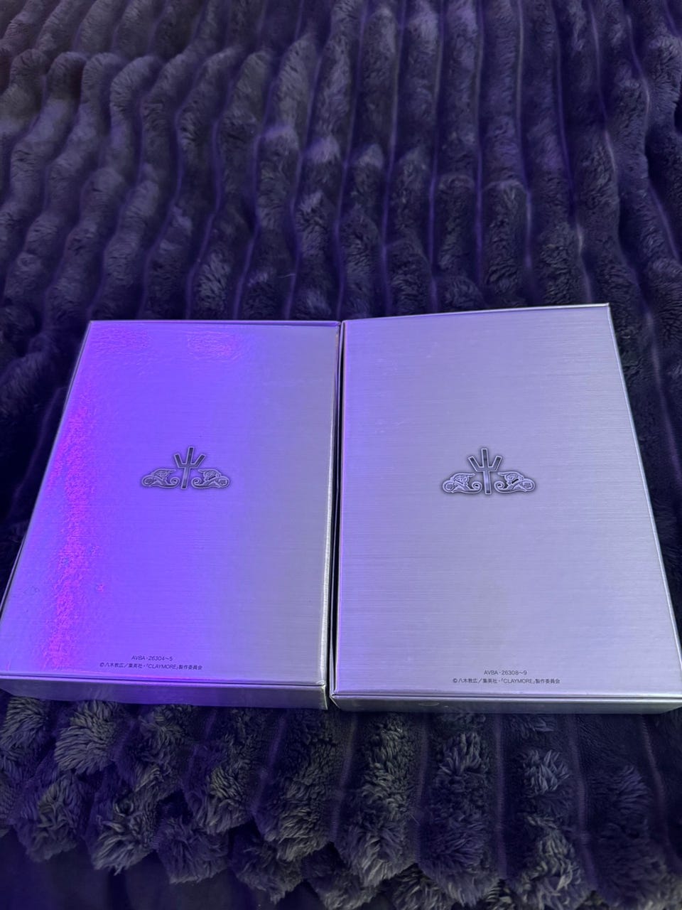 Claymore limited edition sequence dvd box 1 & 3 | Tori