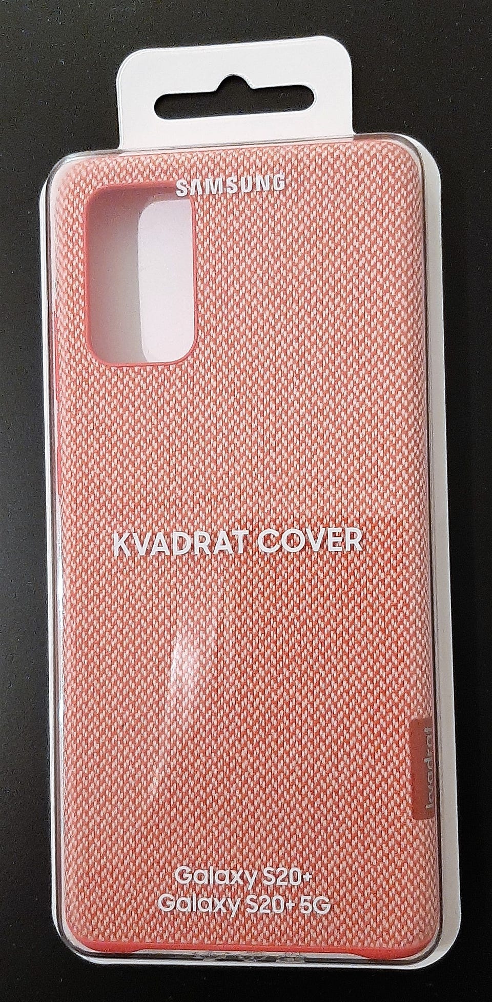 Grey Kvadrat Case S20 Genuine Samsung Galaxy S20+ 5G Kvadrat Cover