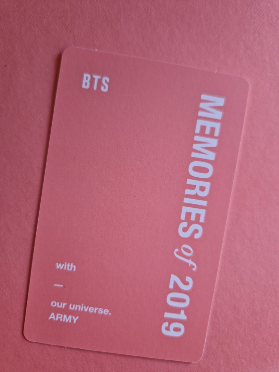 BTS Memories of 2019 dvd+pc | Tori