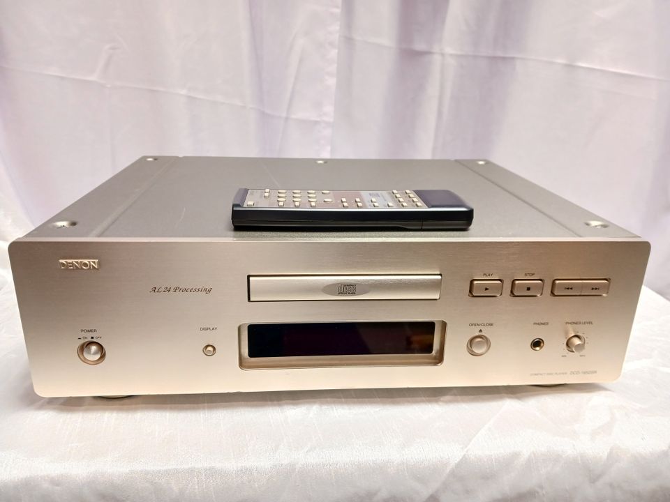 DENON CD PLAYER DCD-1650SR 整備品 DENON DCD-1650SR | 1650シリーズ最後のCD専用機 | ウララカ