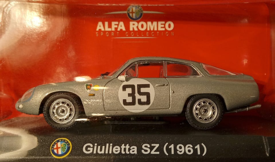 Alfa Romeo Giulietta SZ -pienoismalli | Tori