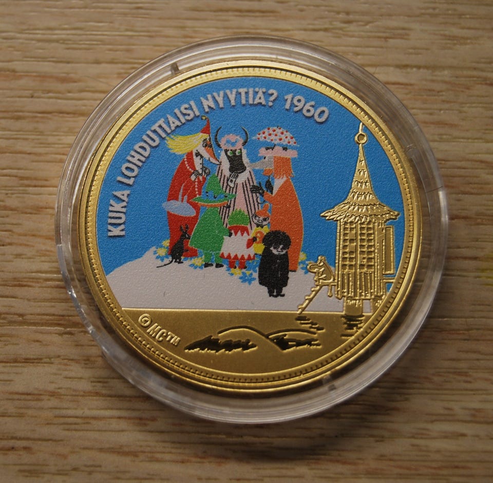 Moomin／Kuka lohduttaisi Nyytiä? ／1960年初版 Moomin／Kuka lohduttaisi Nyytiä? ／1960年初版