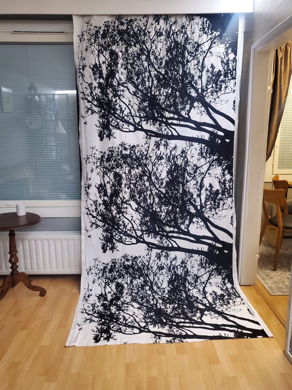 marimekko tuuli Marimekko \"Tuuli\" Full⁄Queen Duvet Cover Black⁄White trees, Cotton