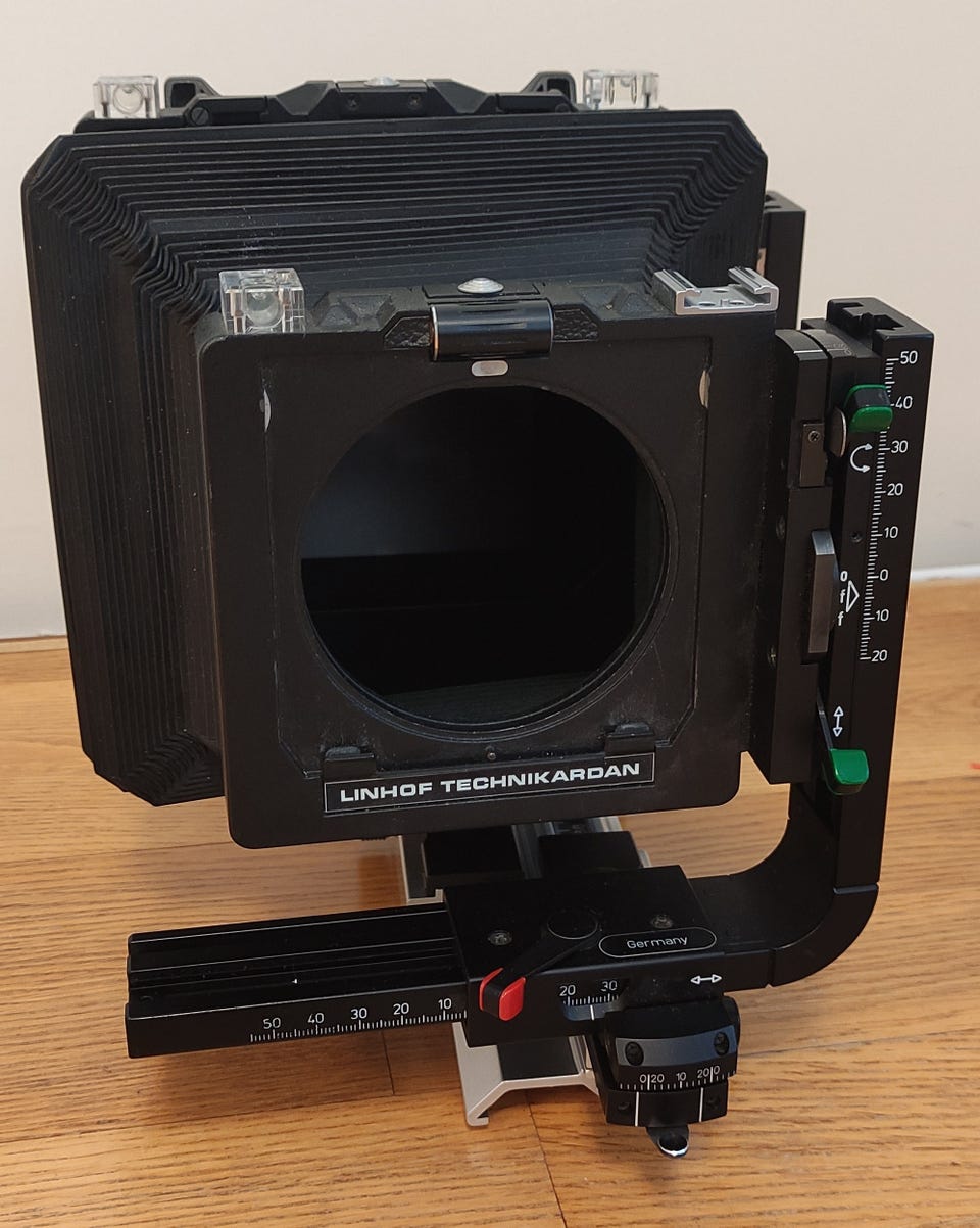 4x5 Linhof Technikardan S 45 Linhof 4x5 Technikardan S 45 Tori