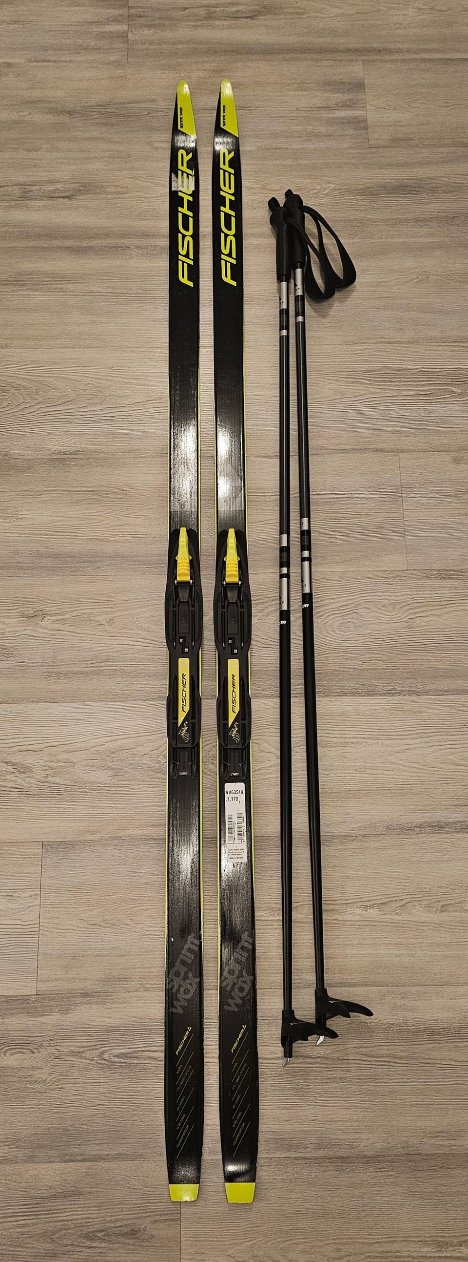 Fischer sprint wax suksipaketti 170cm | Tori