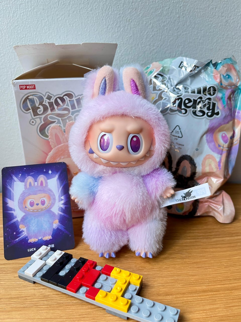 Labubu Big into energy Luck Keychain | Tori