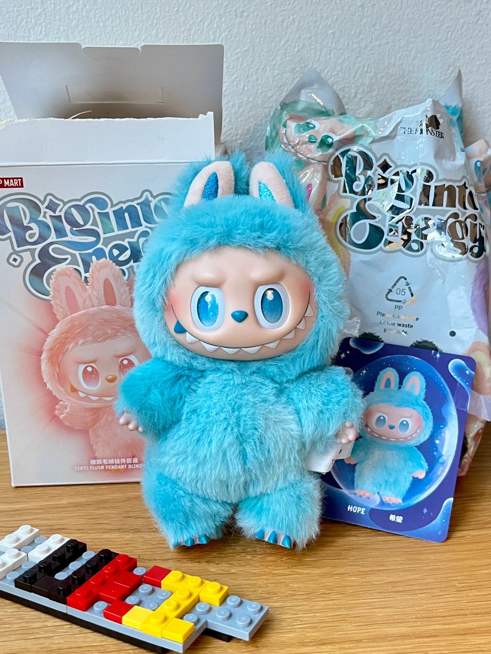Labubu Big into energy Hope Keychain | Tori