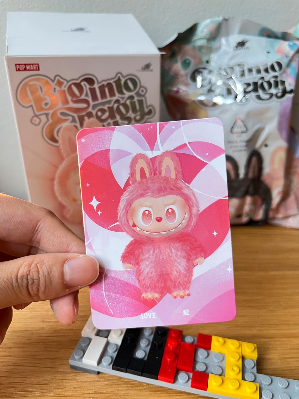 Big into Energy LABUBU LOVE ラブブ POP NOW:THE MONSTERS Big into Energy Series-Vinyl Plush