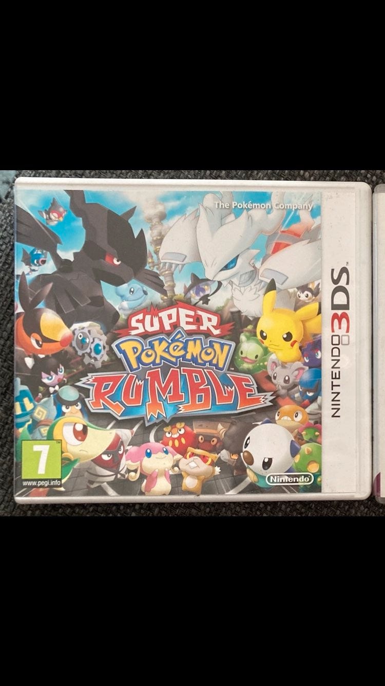 Nintendo 3ds Game Pokemon Rumble 3ds Pokemon Rumble World Nintendo