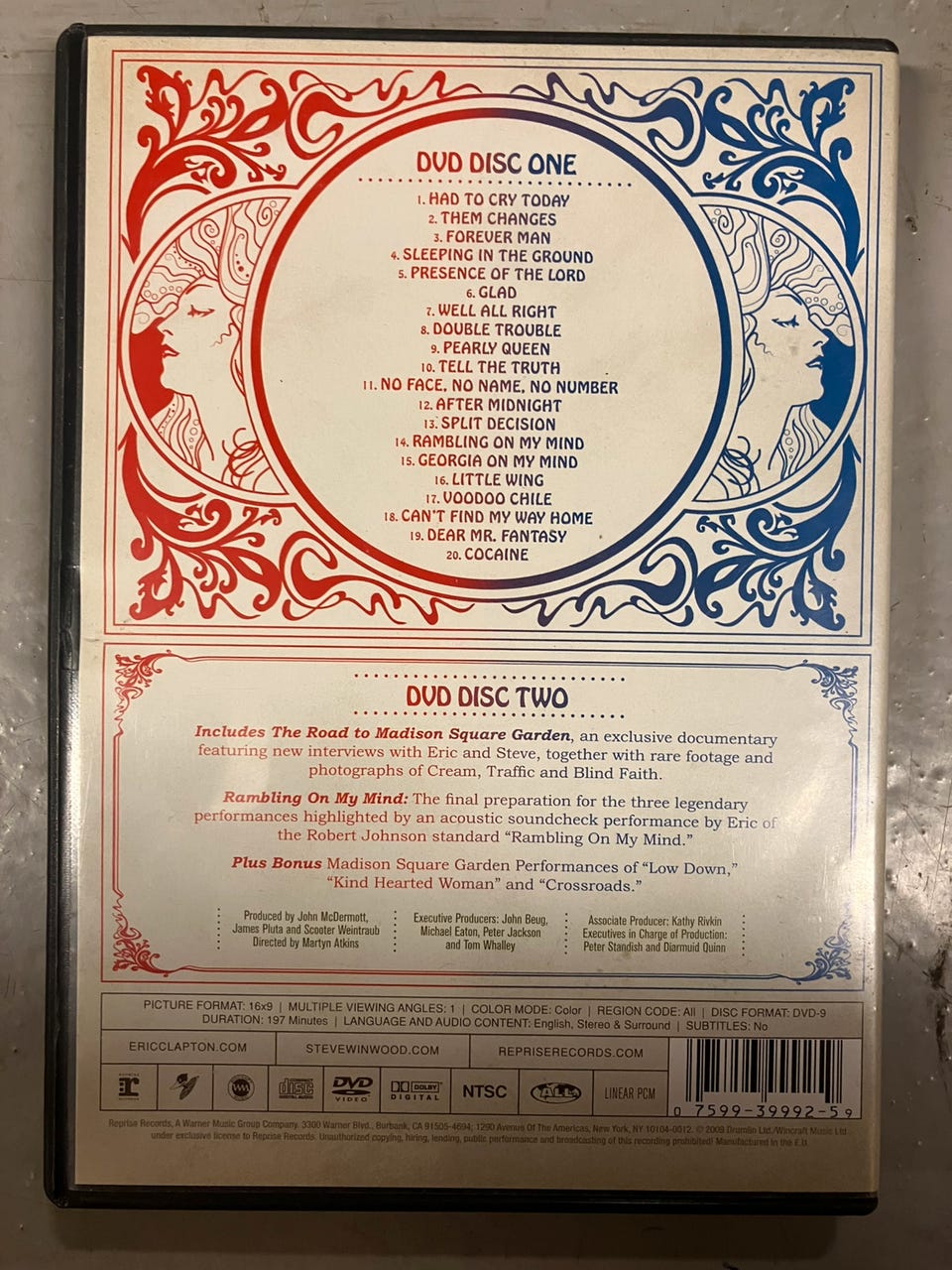 Eric Clapton and Steve Winwood: Live from Madison Square