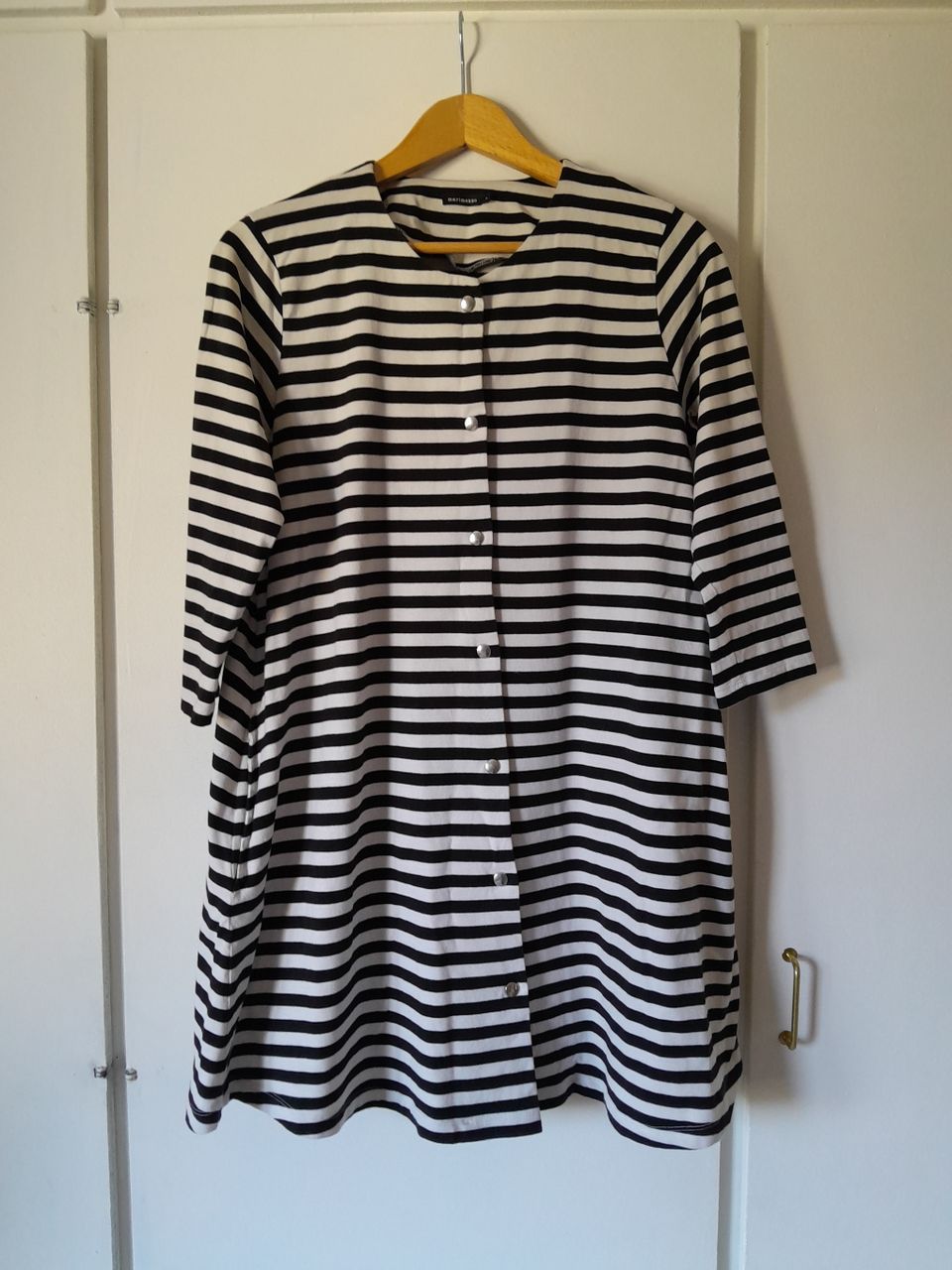 【marimekko】TASARAITA / TUIKE Tasaraita Unikko Kioski t-paita | Marimekko