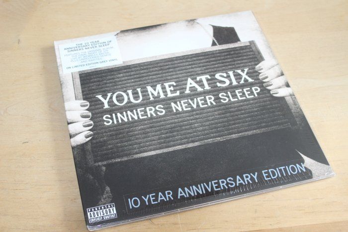 欧3discs LP You Me At Six Sinners Never Sleep (10th Anniversary Edition) 3868010 EMI /00920 Sinners Never Sleep: 10th Anniversary - The Sound of Vinyl