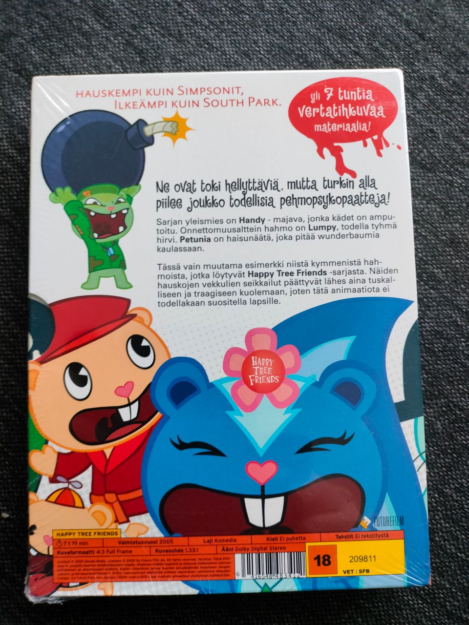 Happy tree friends, Overkill (DVD box) Uusi | Tori