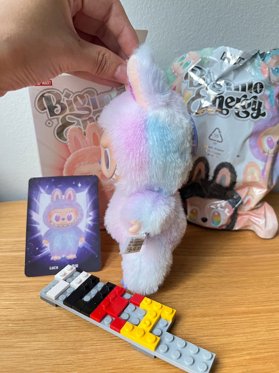 Labubu Big into energy Luck Keychain | Tori