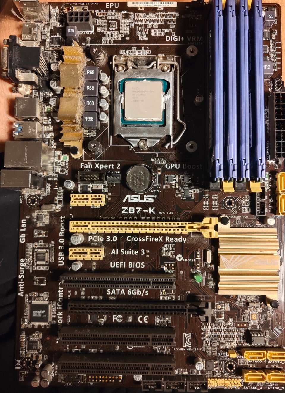 Z87-PRO（Core i7 4770KとDDR3メモリ8G×2枚つき） Core i7 4790K』 ASUS Z87-PRO(V EDITION) のクチコミ掲示板