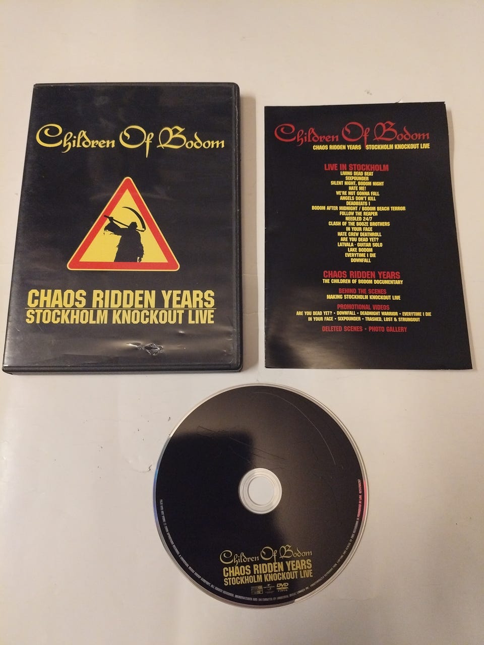 R80N 「CHAOS RIDDEN YEARS」STOCKHOLM ... Children Of Bodom - Chaos Ridden Years - Stockholm Knockout