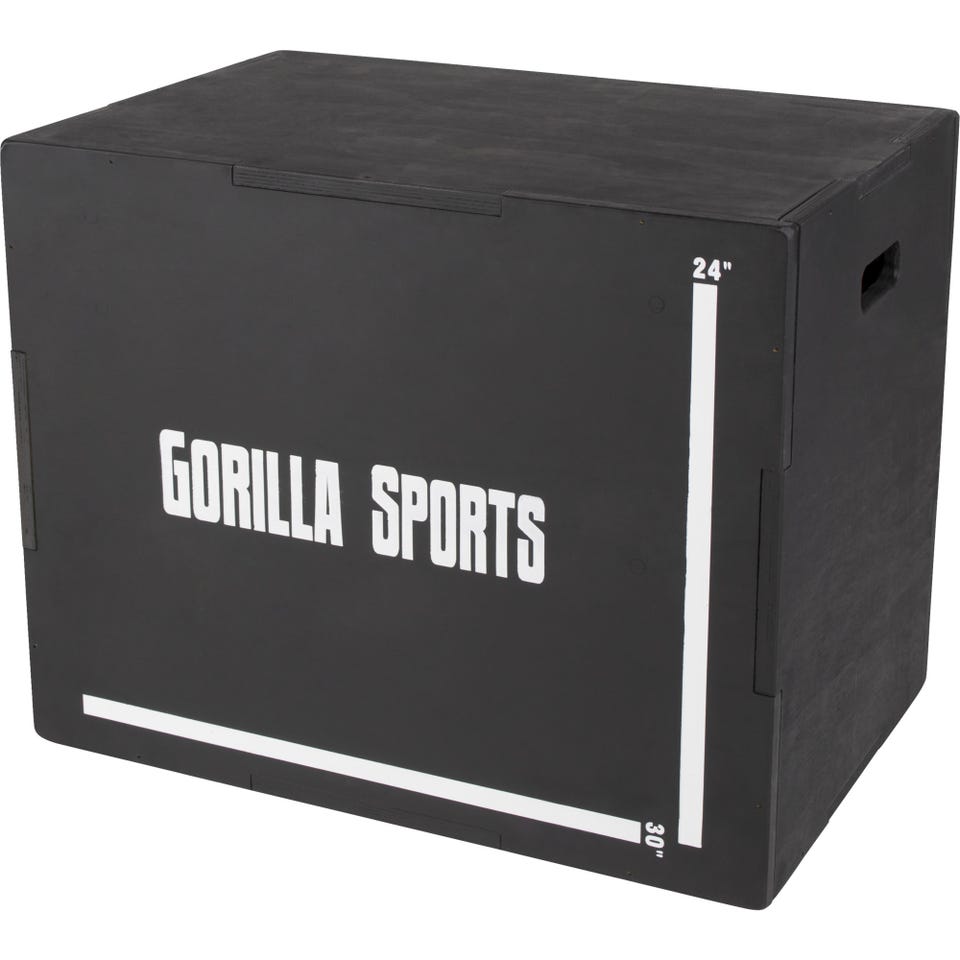 Gorilla Sports Plyobox / Hyppyboxi 76x51x60,5cm Max. 500kg