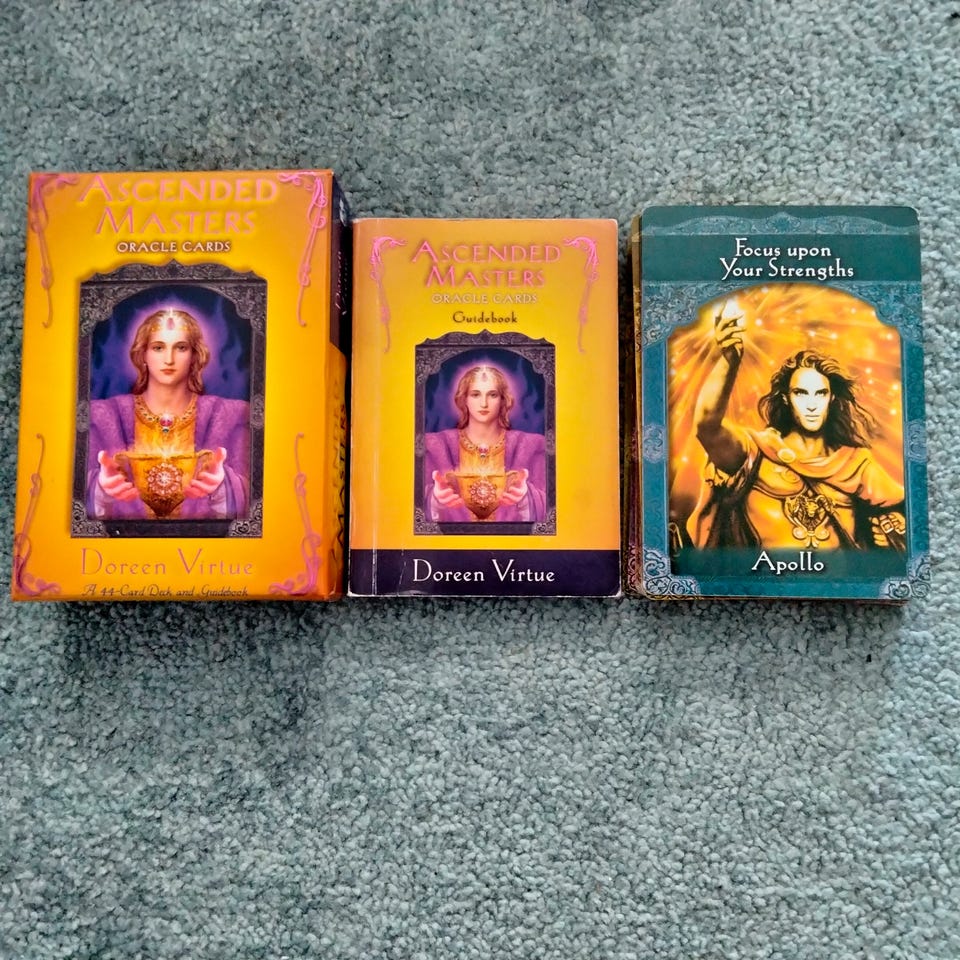 ASCENDED MASTERS オラクルカード Doreen Virtue Doreen Virtue Ascended Masters Tarot Cards (out of Print) - Etsy