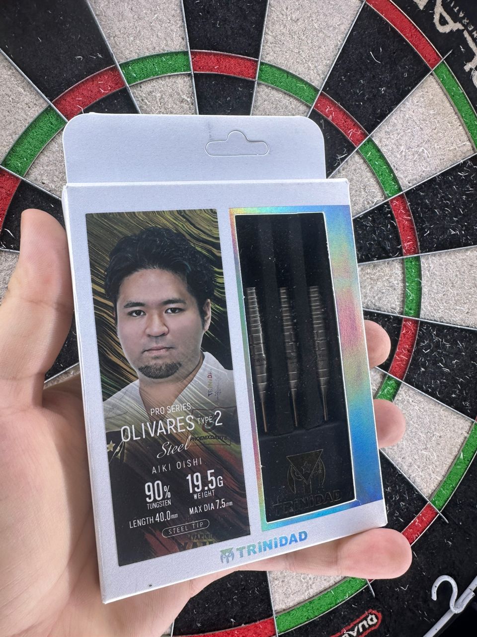 TRINIDAD OLIVARES 2 90% STEEL TIP DARTS 19,5G | Tori