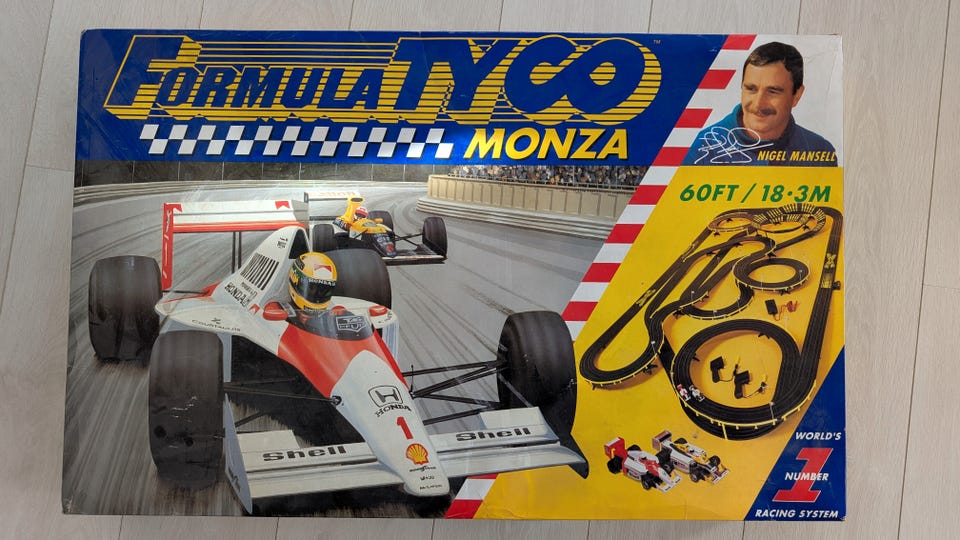 TYCO フォーミュラ TYCO Nigel Mansell DX Lot 336 - A TYCO TOYS Formula TYCO, Nigel Mansell,
