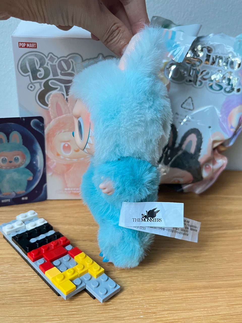 labubu big into energy HOPE ラブブ POP MART LABUBU Big into Energy Plush Pendant 7 Types LOVE