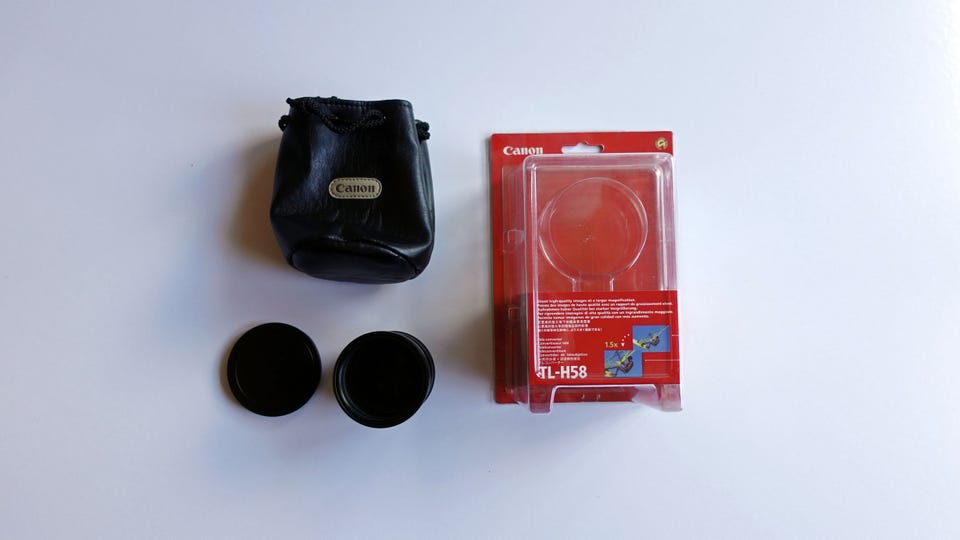 Canon Teleconverter TL-H58 1.5x -telelisäke | Tori