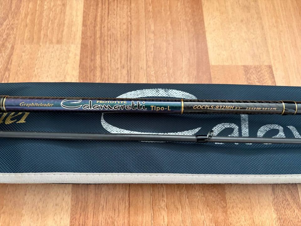 SPINNING ROD GRAPHITELEADER CALAMARETTI PROTOTYPE TIPO-L