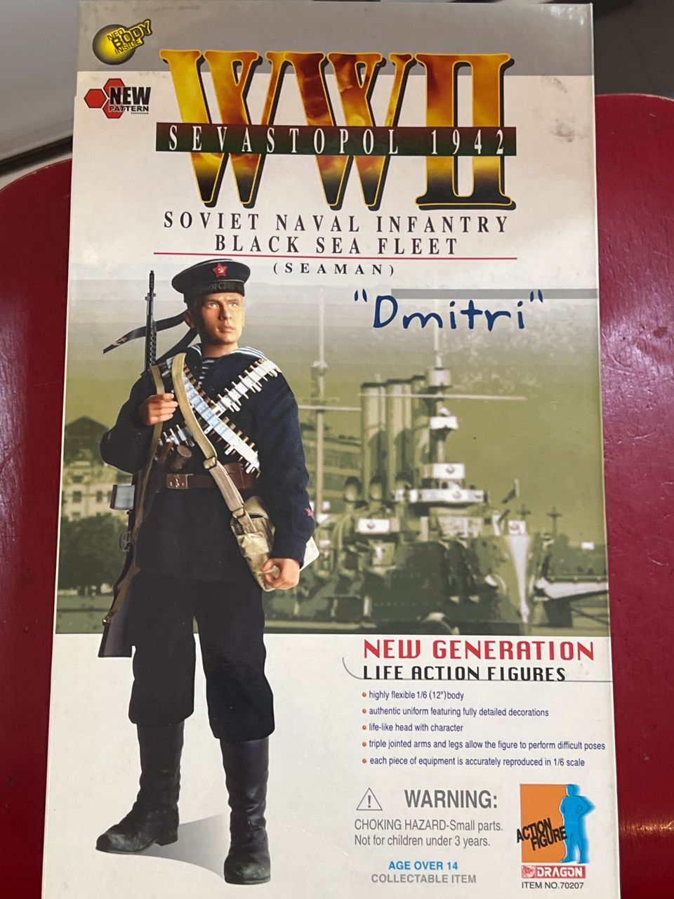 DRAGON ACTION FIGURE WW2 Soviet Naval Infantry Black Sea