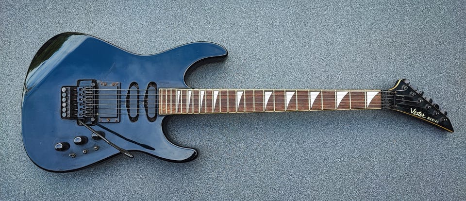 ギター Vester Maniac ( Charvel Model6 model ) Vester Maniac Soloist/Charvel 6 (80-luvun Korea top of the