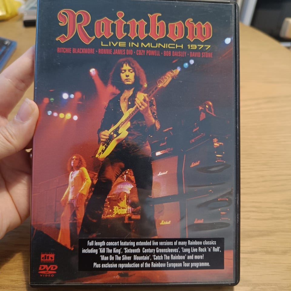 Rainbow Live in Munich 1977 DVD | Tori