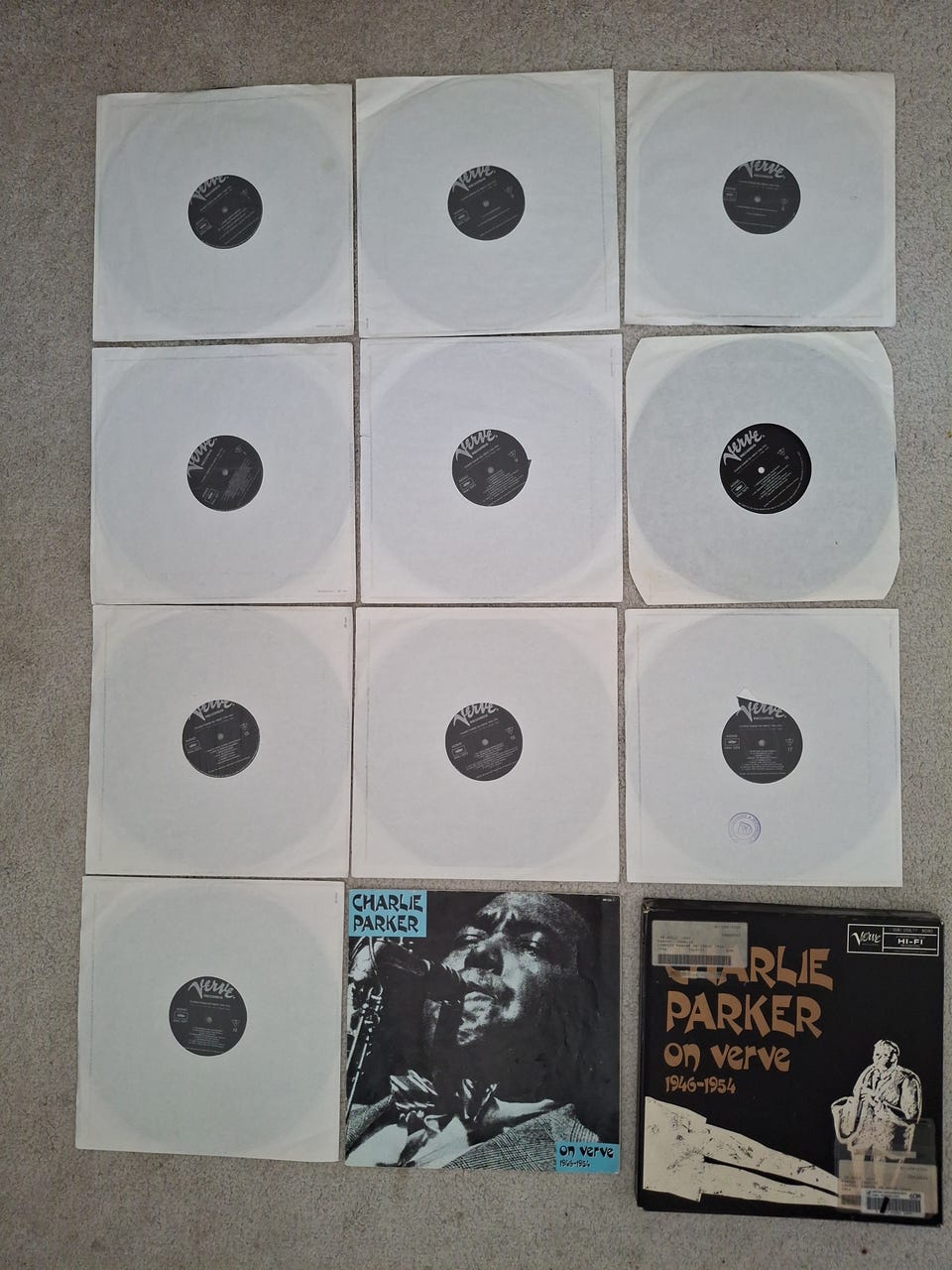 Charlie Parker On Verve 1946-1954 10LP | Tori