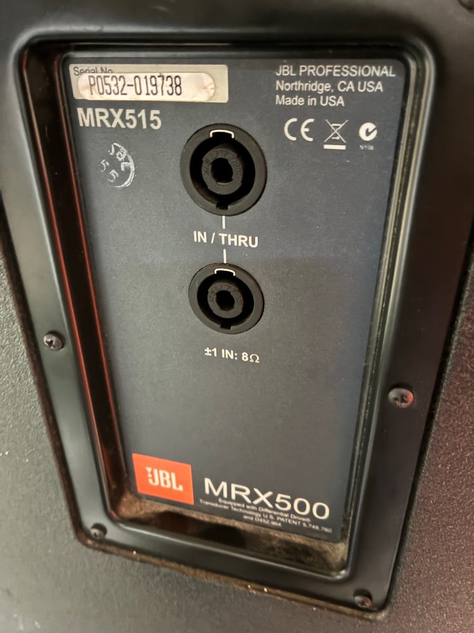 Jbl mrx 515 1本 JBL MRX 515 Kopen? | JBL | ToneControl.nl