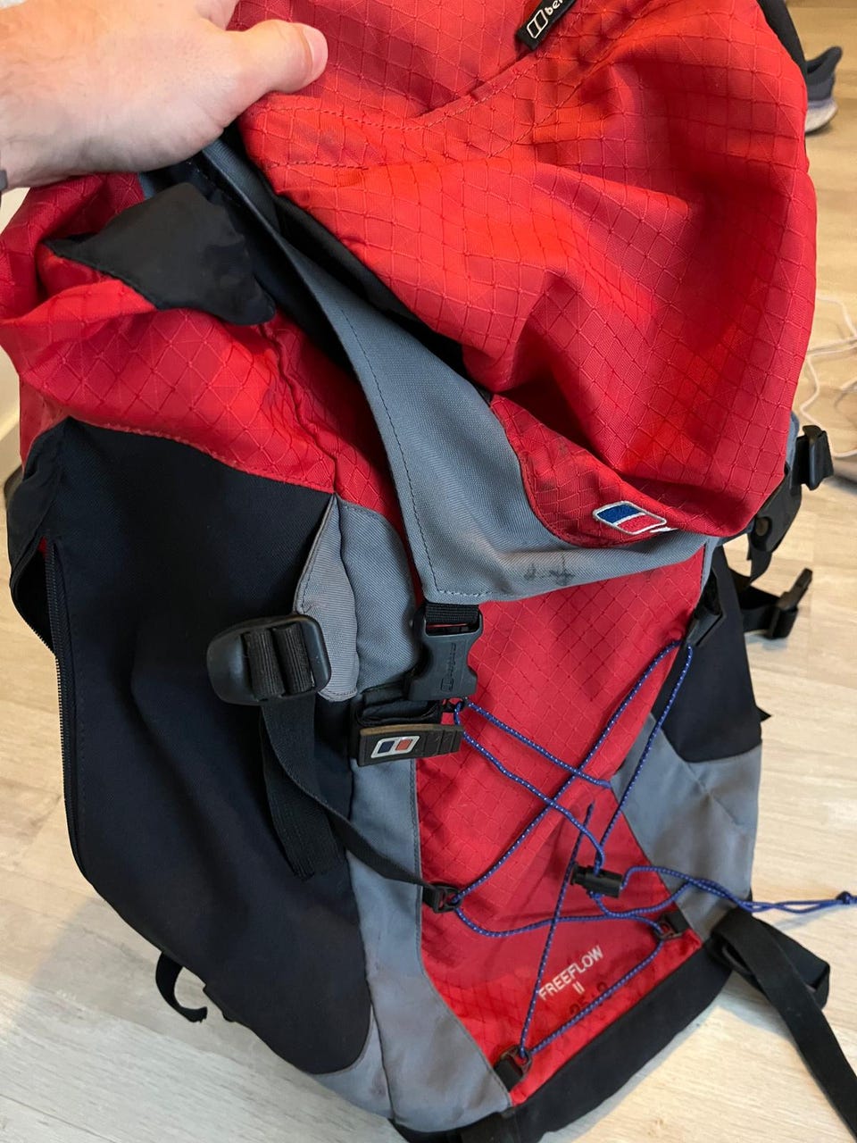 Berghaus Freeflow Red Berghaus Freeflow 35+8 Reppu Tori
