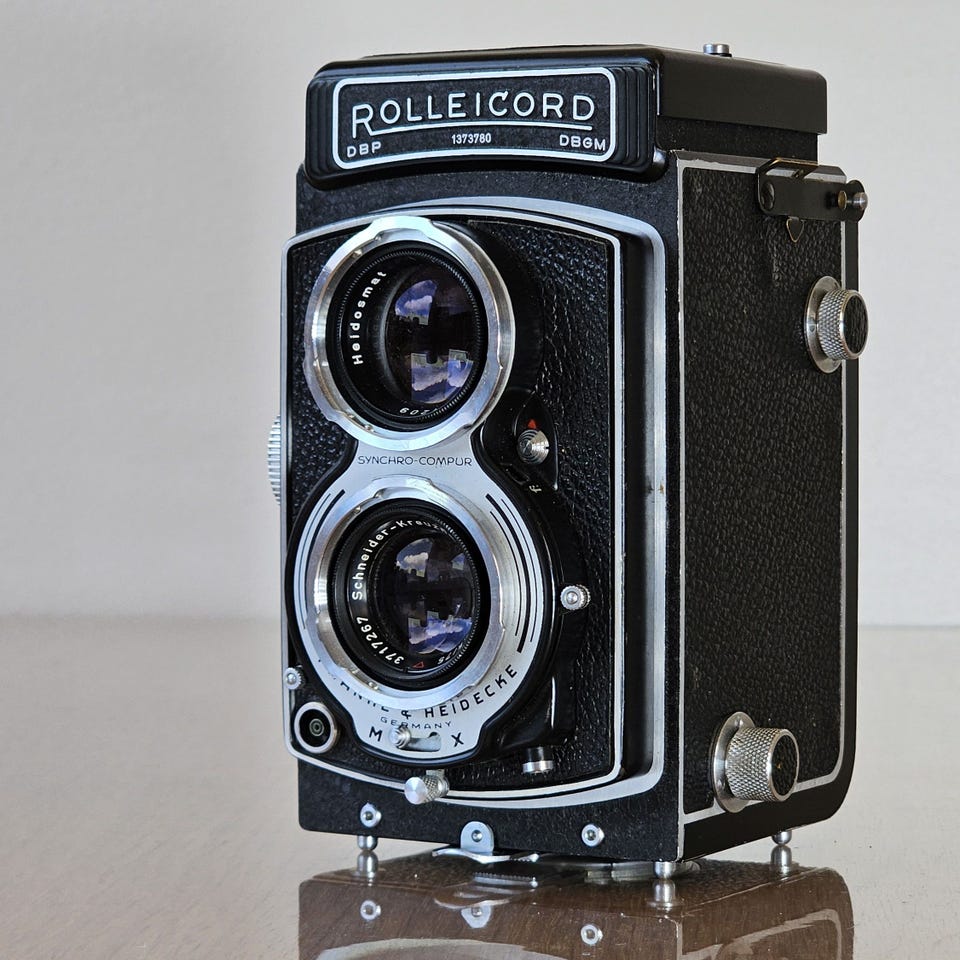 Rolleicord IV TLR kamera Xenar 75mm f/3.5 | Tori